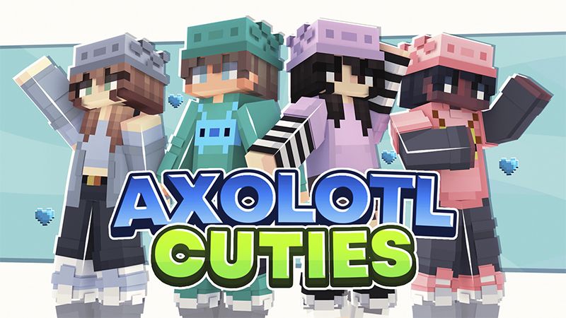 Axolotl Cuties on the Minecraft Marketplace by 2-tail-productions