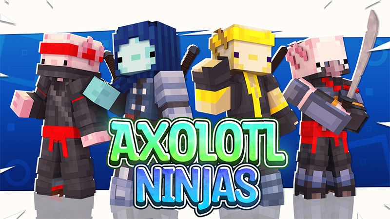 Axolotl Ninjas on the Minecraft Marketplace by 2-tail-productions