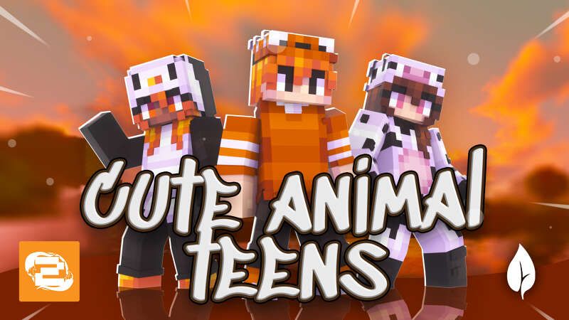 Cute Animal Teens on the Minecraft Marketplace by 2-Tail Productions