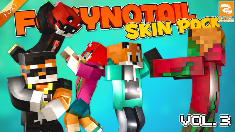 FoxyNoTail Skin Pack Vol.3 on the Minecraft Marketplace by 2-tail-productions