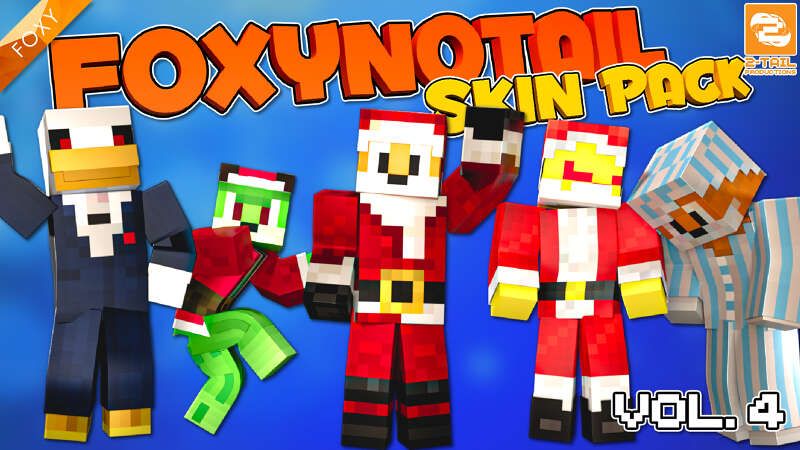 FoxyNoTail Skin Pack Vol.4 on the Minecraft Marketplace by 2-Tail Productions