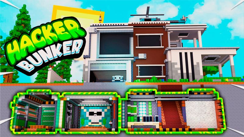 Hacker Bunker on the Minecraft Marketplace by 2-tail-productions