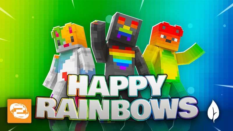 Happy Rainbows on the Minecraft Marketplace by 2-Tail Productions