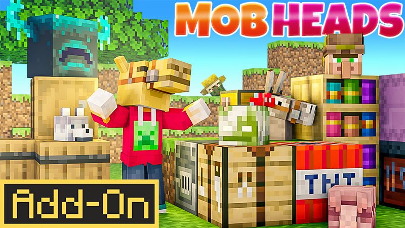 Mob Heads on the Minecraft Marketplace by 2-Tail Productions