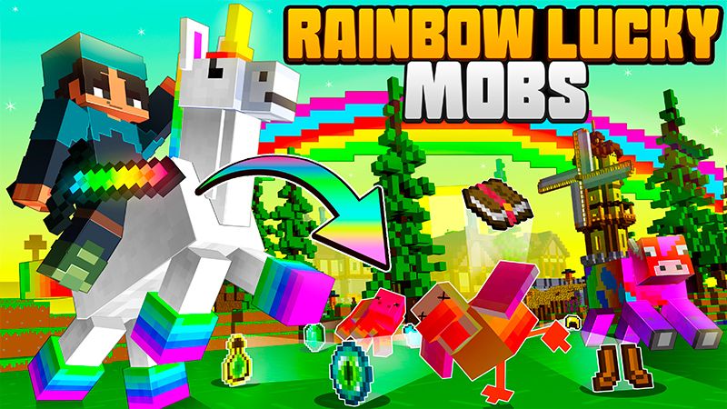 Rainbow Lucky Mobs