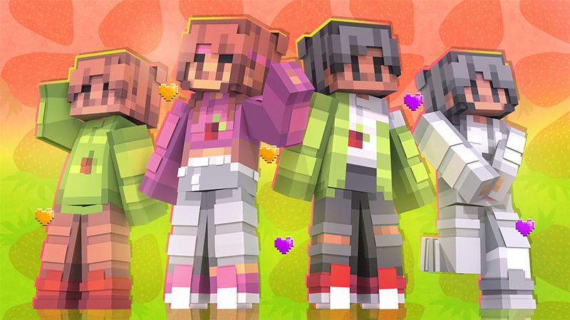 Strawberry Teens on the Minecraft Marketplace by 2-Tail Productions