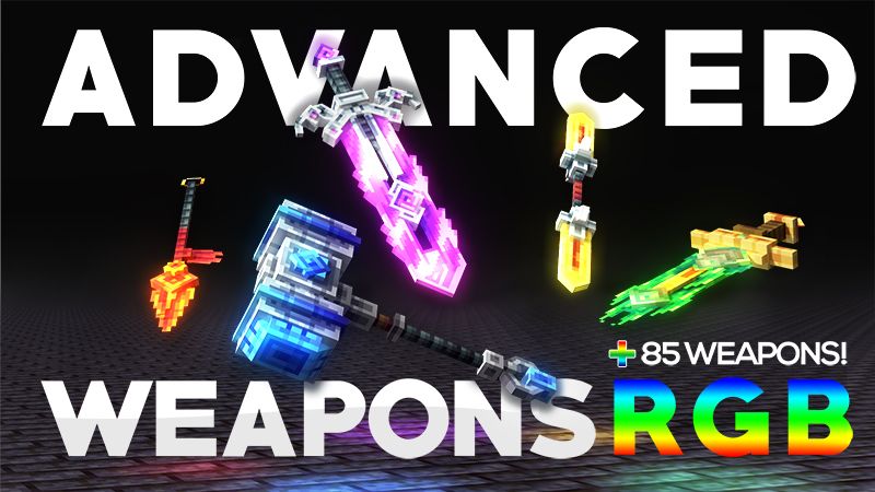 ADVANCED WEAPONS RGB on the Minecraft Marketplace by 4KS Studios