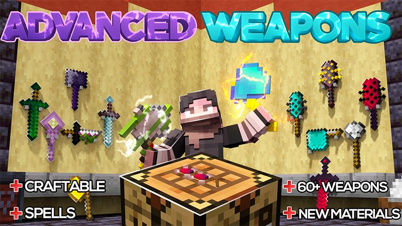 Advanced Weapons on the Minecraft Marketplace by 4KS Studios