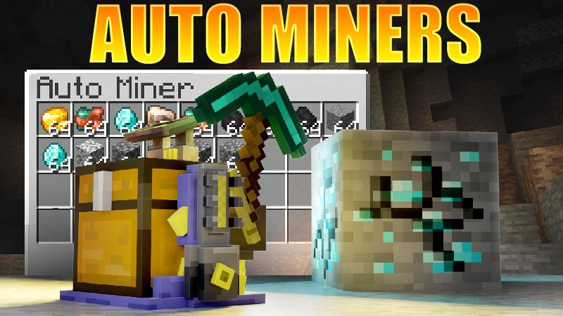 Auto Miners on the Minecraft Marketplace by 4KS Studios