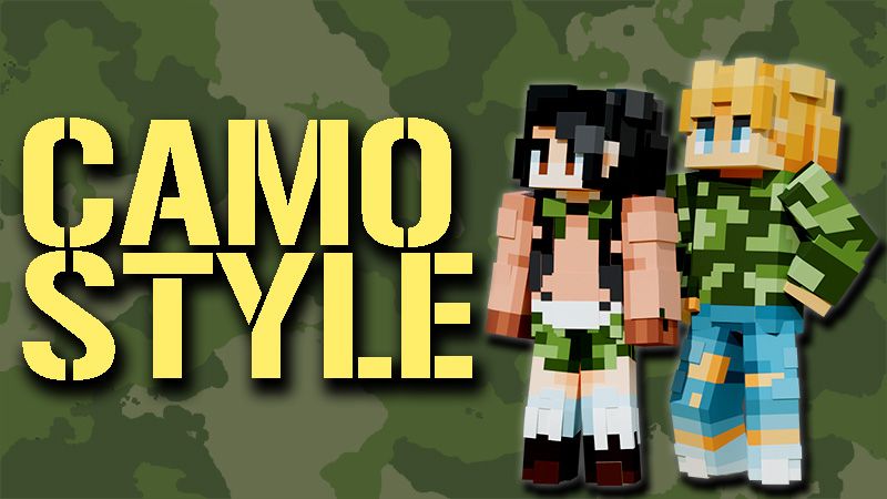 Camo Style on the Minecraft Marketplace by 4KS Studios