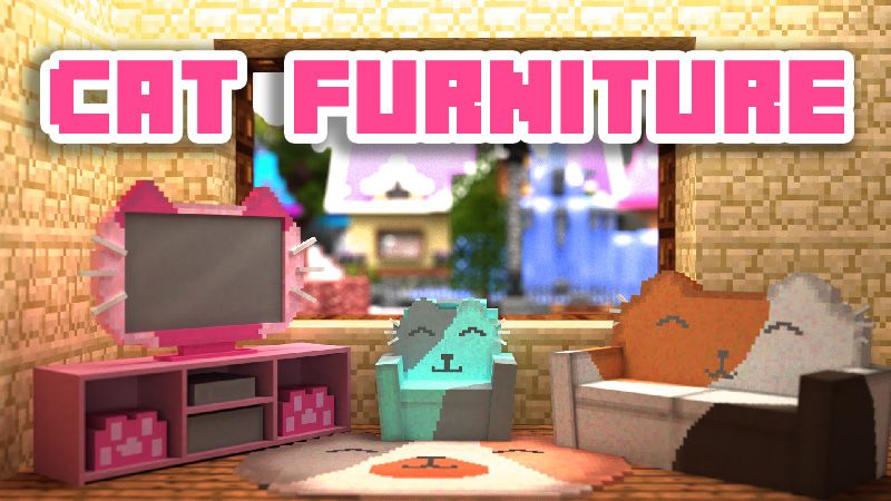 Cat Furniture on the Minecraft Marketplace by 4KS Studios