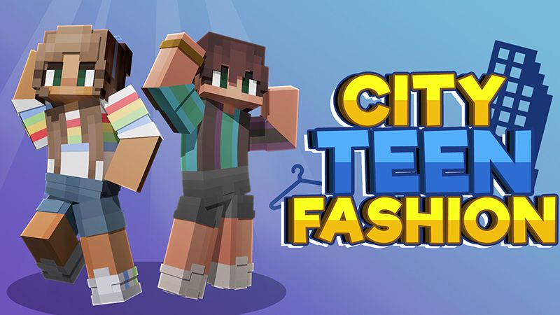 City Teen Fashion on the Minecraft Marketplace by 4KS Studios