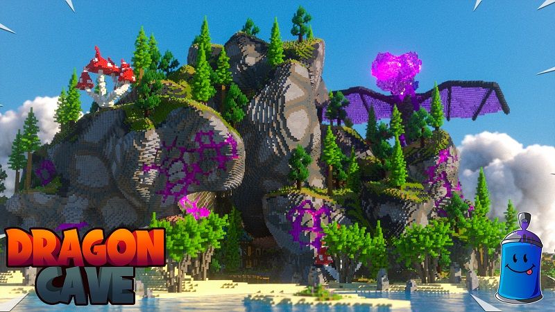 Dragon Cave on the Minecraft Marketplace by 4KS Studios