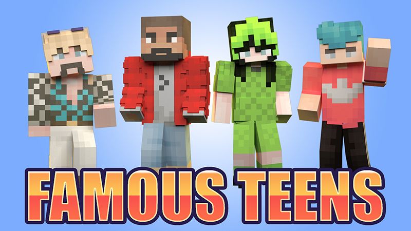 Famous Teens on the Minecraft Marketplace by 4KS Studios