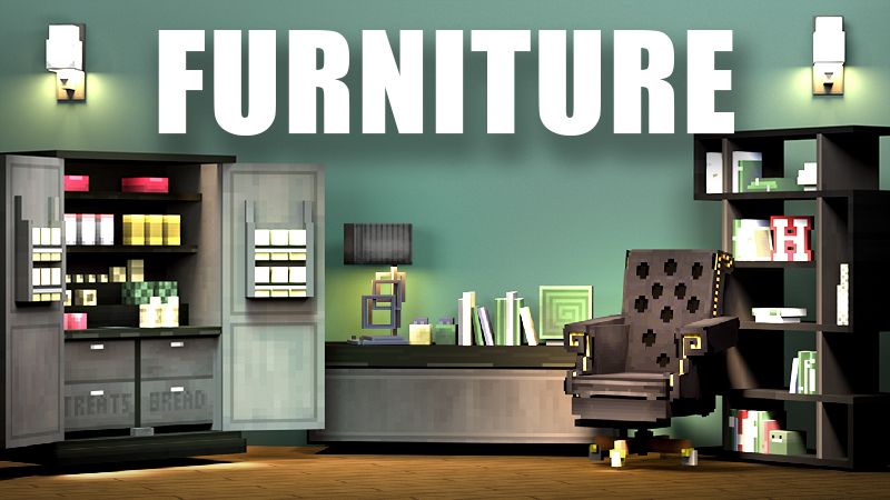 Furniture on the Minecraft Marketplace by 4KS Studios