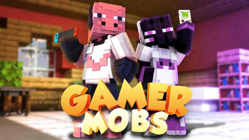 Gamer Mobs on the Minecraft Marketplace by 4KS Studios