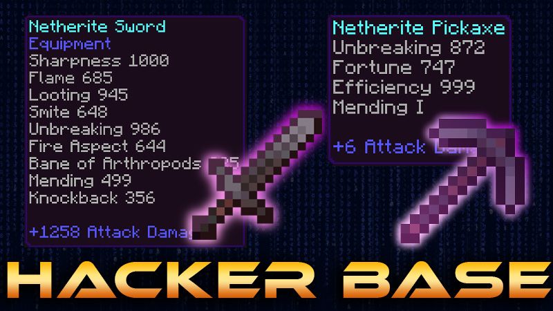 Hacker Base on the Minecraft Marketplace by 4KS Studios