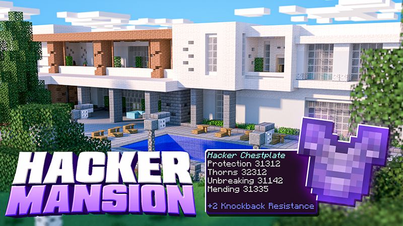 Hacker Mansion on the Minecraft Marketplace by 4KS Studios