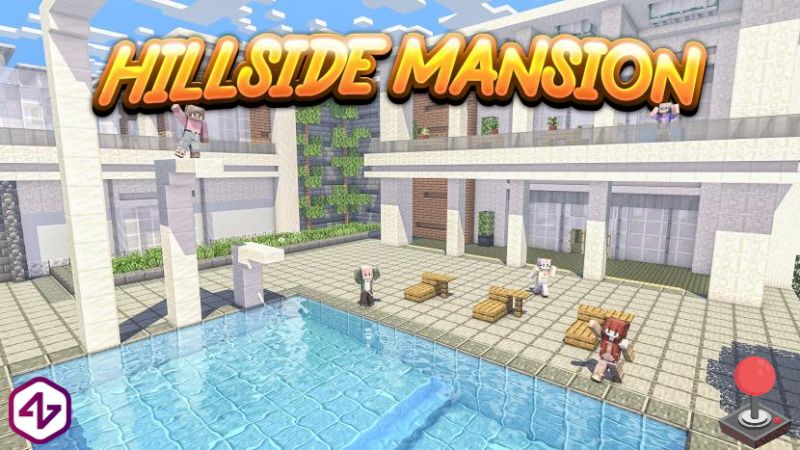 Hillside Mansion on the Minecraft Marketplace by 4KS Studios