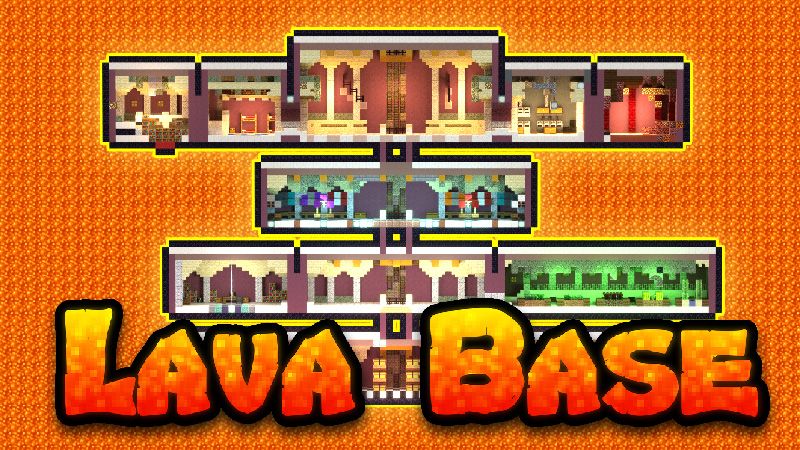 Lava Base on the Minecraft Marketplace by 4KS Studios