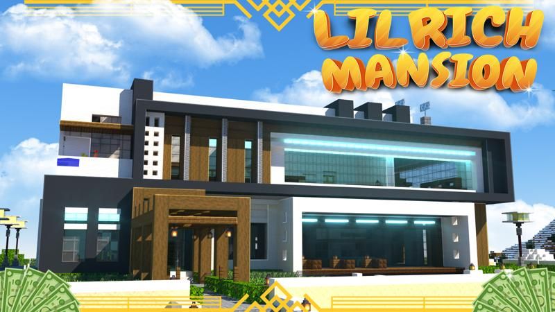 Lil Rich Mansion on the Minecraft Marketplace by 4KS Studios