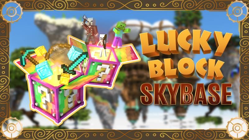 Lucky Block Skybase on the Minecraft Marketplace by 4KS Studios