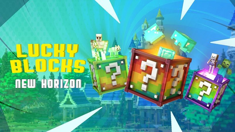 Lucky Blocks New Horizon on the Minecraft Marketplace by 4KS Studios