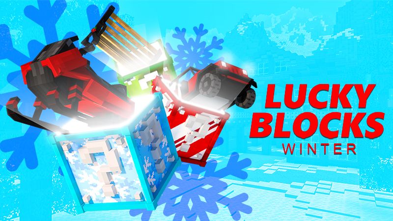 Lucky Blocks: Winter on the Minecraft Marketplace by 4KS Studios