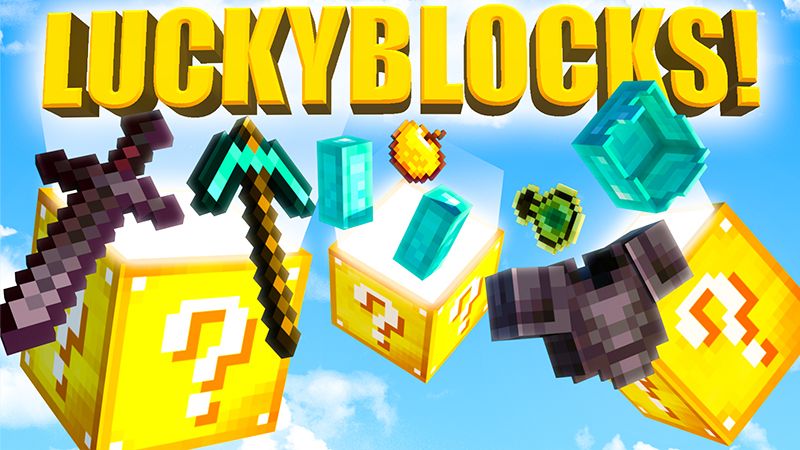 Lucky Blocks! on the Minecraft Marketplace by 4KS Studios