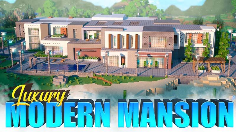 Luxury Modern Mansion on the Minecraft Marketplace by 4KS Studios