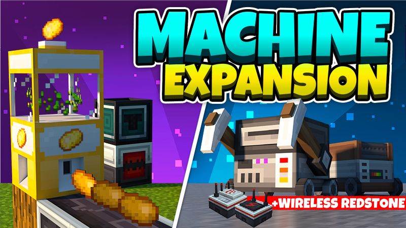 Machine Expansion on the Minecraft Marketplace by 4KS Studios