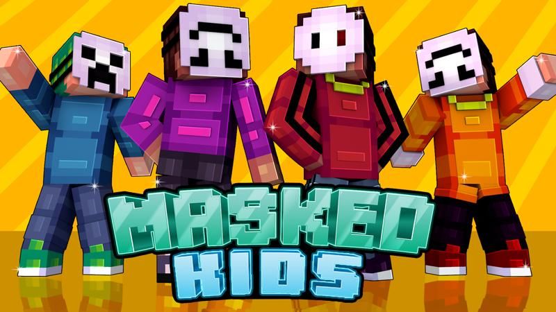 Masked Kids on the Minecraft Marketplace by 4KS Studios