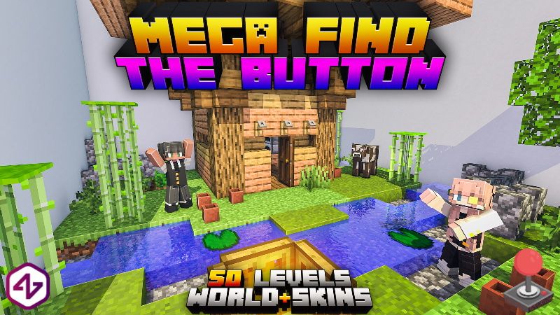 Mega Find the Button on the Minecraft Marketplace by 4KS Studios