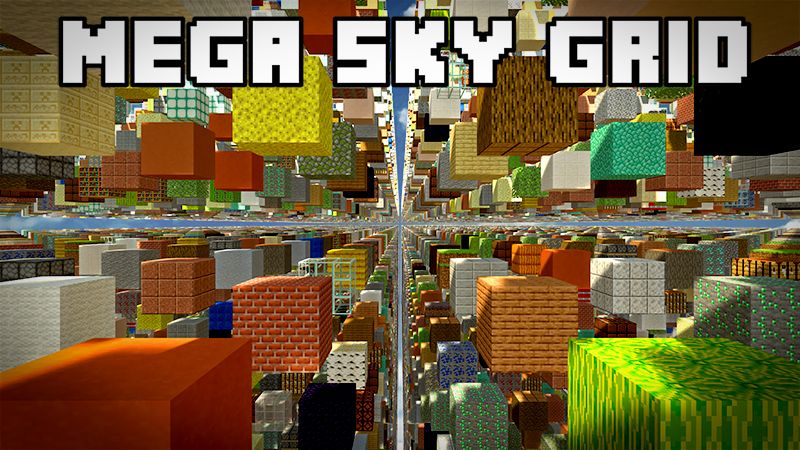 Mega Sky Grid on the Minecraft Marketplace by 4KS Studios