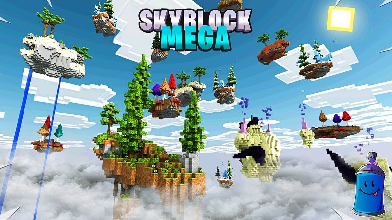 Mega Skyblock on the Minecraft Marketplace by 4KS Studios