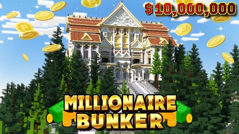 Millionaire Bunker on the Minecraft Marketplace by 4KS Studios