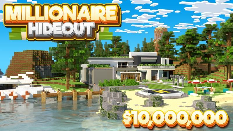 Millionaire Hideout on the Minecraft Marketplace by 4KS Studios