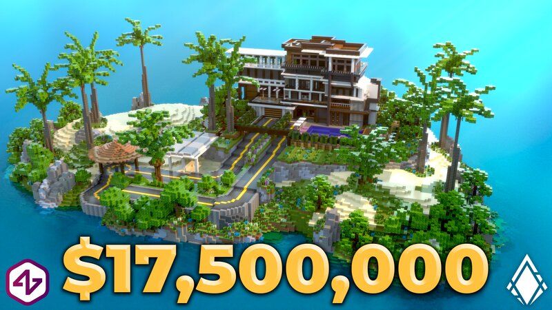 Millionaire Island Getaway on the Minecraft Marketplace by 4KS Studios