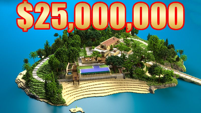 Millionaire Island on the Minecraft Marketplace by 4KS Studios