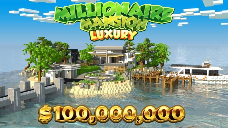 Millionaire Mansion Luxury on the Minecraft Marketplace by 4KS Studios