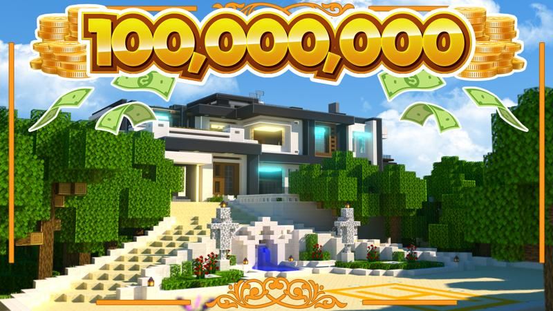 Millionaire Mansion Vacation on the Minecraft Marketplace by 4KS Studios