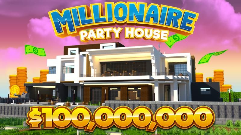 Millionaire Party House on the Minecraft Marketplace by 4KS Studios