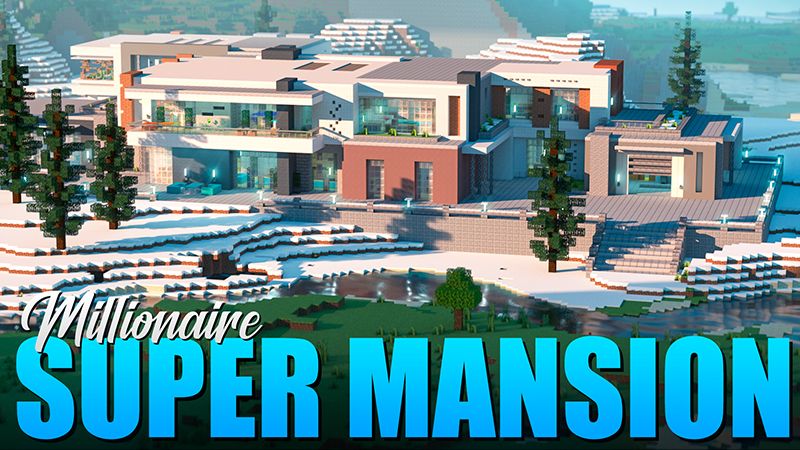 Millionaire Super Mansion on the Minecraft Marketplace by 4KS Studios