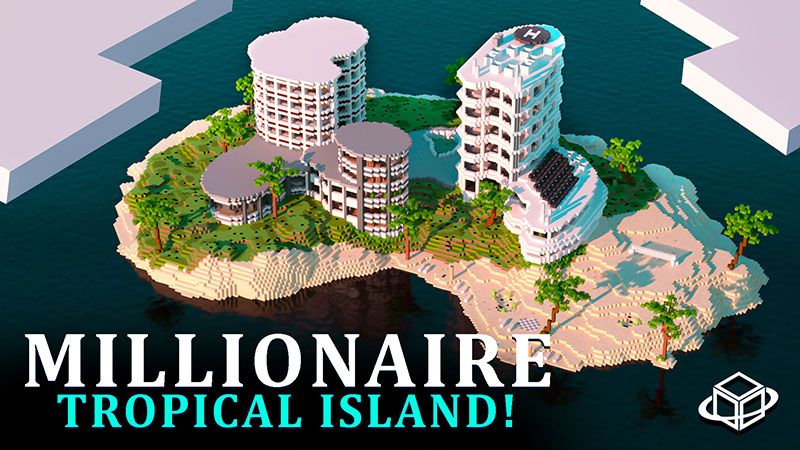 Millionaire Tropical Island! on the Minecraft Marketplace by 4KS Studios