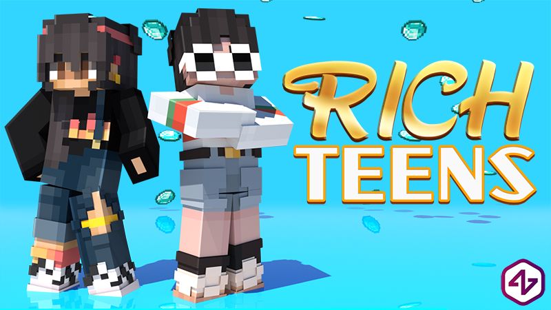 Modern Rich Teens on the Minecraft Marketplace by 4KS Studios