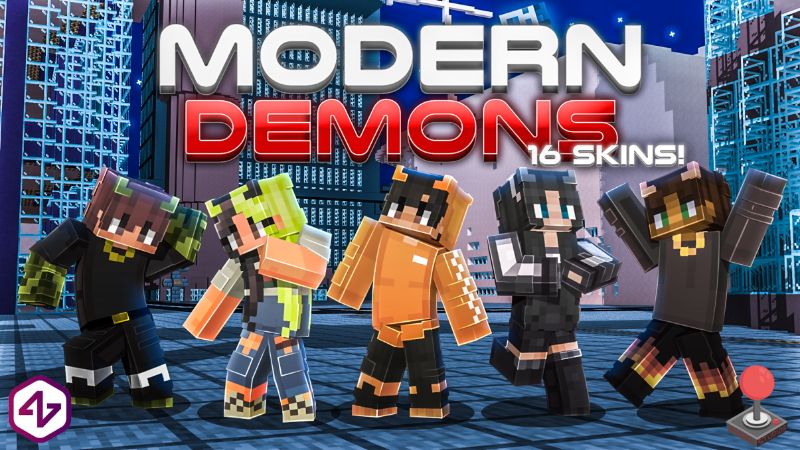 Modern Teen Demons on the Minecraft Marketplace by 4KS Studios