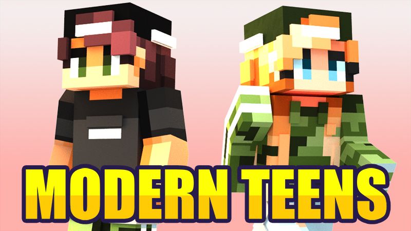 Modern Teen Fashion on the Minecraft Marketplace by 4KS Studios