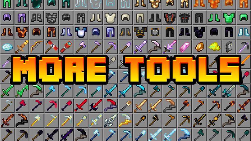 MORE TOOLS on the Minecraft Marketplace by 4ks-studios