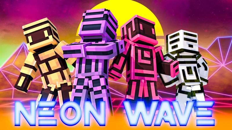 Neon Wave on the Minecraft Marketplace by 4KS Studios