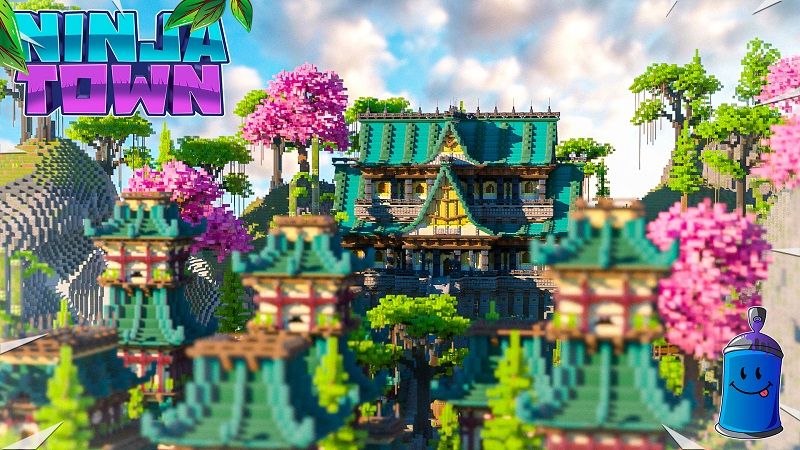 Ninja Town on the Minecraft Marketplace by 4KS Studios